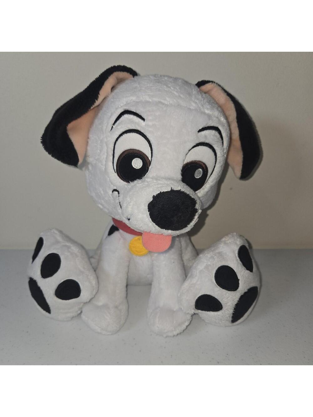 Disney Parks Plush Lucky From 101 Dalmatians Dog 10” Big Feet Stuffed Animal